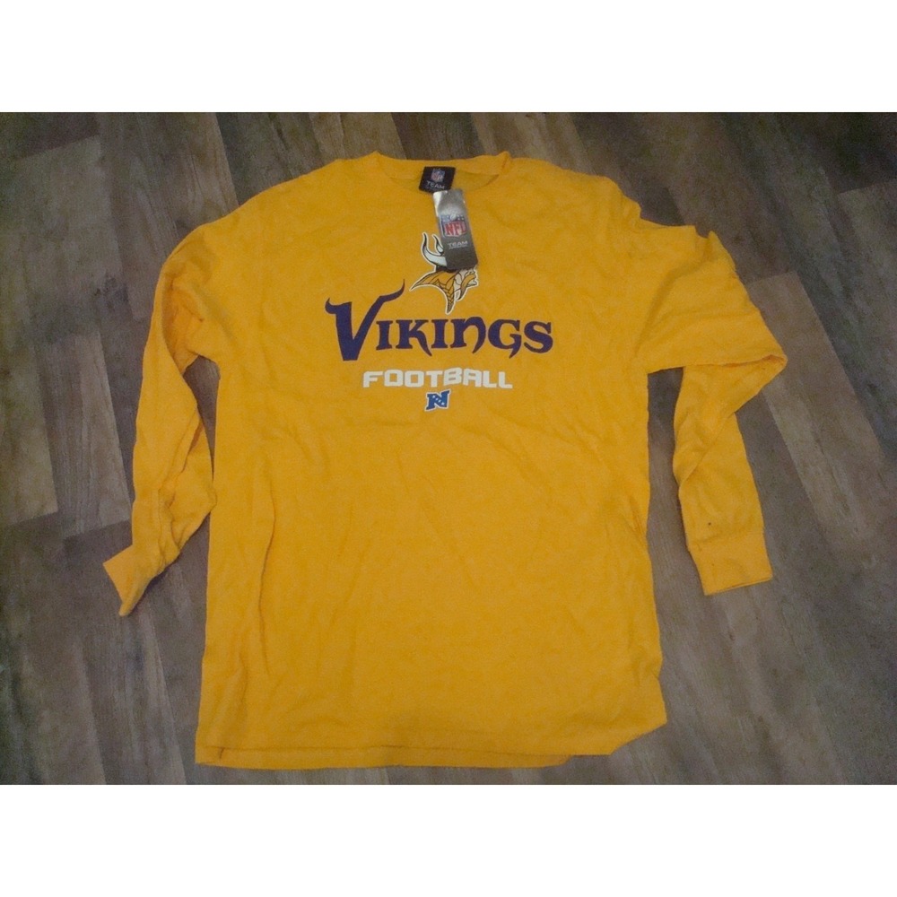 MINNESOTA VIKINGS SIZE MEDIUM 2012‎    Y2K  SHIRT VINTAGE DEADSTOCK 03